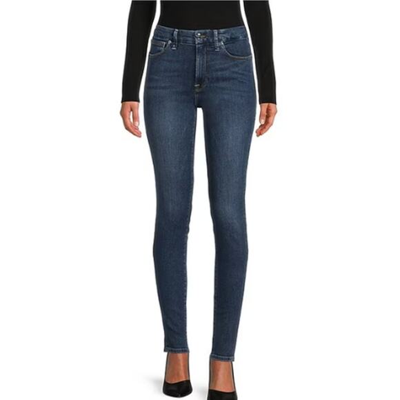 Good American Good Legs High Rise in Blue004 NWT Size 4 - Picture 1 of 4